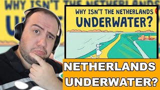 Why isn’t the Netherlands underwater  Stefan Al  TEACHER PAUL REACTS [upl. by Yorle]