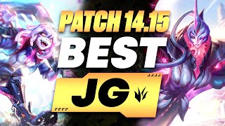 The BEST Junglers For All Ranks On Patch 1415 NERFED BOOTS  Season 14 Tier List League of Legends [upl. by Serica]