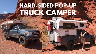 HARDSIDED POPUP TRUCK CAMPER TOUR  Why arent more people talking about these 2019 Alaskan 7 [upl. by Lairret]