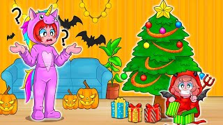 Roblox I Switched Halloween With Christmas And Got Presents [upl. by Durant968]