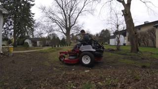 spring cleanup and fertilizer application [upl. by Rhianna]