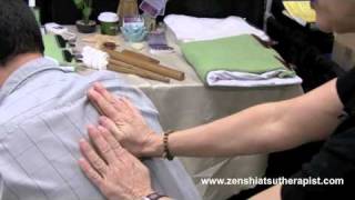 BambooFusion  Chair Massage with Julie Moore [upl. by Ylahtan488]