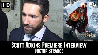 Scott Adkins Premiere Interview  Doctor Strange [upl. by Ardis]