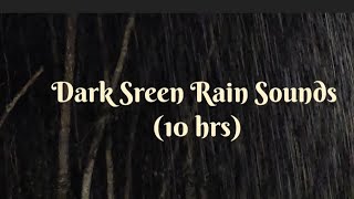 Rain sounds for sleeping at night 10 hrs sleepingsounds rainsounds raindrops calmingrain [upl. by Nahgen60]