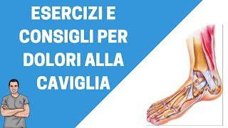 Esercizi e consigli per dolori alla caviglia [upl. by Adehsar]