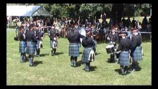 Hohenlohe Highlanders Pipes and Drums G4 [upl. by Malinin]