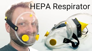 Making a Full Face HEPA Respirator [upl. by Nawek593]