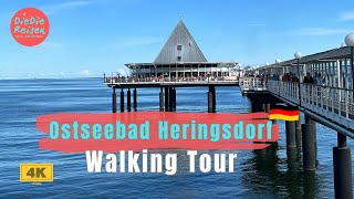 Heringsdorf  Walking Tour  Kaiserbäder  Usedom  🇩🇪 Ostsee  4K [upl. by Takeshi]