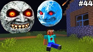 i Found Scary LUNAR MOON 😱 in Minecraft   Part44 [upl. by Remot]