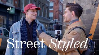 Best Mens Fashion in London  Street Styled [upl. by Kaycee307]