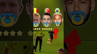 MINI MESSI vs RONALDO vs NEYMAR🧠⚽️ [upl. by Moon]