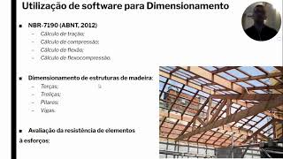 Estruturas de Madeira  uso de software livre para dimensionamento [upl. by Weinberg]