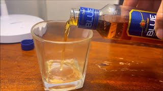 Officers Choice Blue whisky review English [upl. by Rufena]