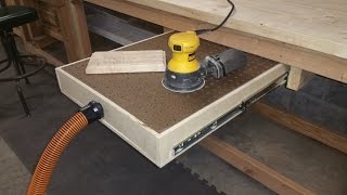 How to Build a Down Draft Sanding Table [upl. by Aleacim]