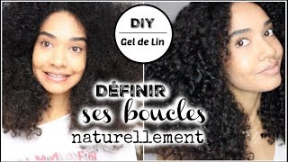 DIY  Gel de Lin pour définir ses boucles 100 naturel et pas cher💸 [upl. by Ravel]