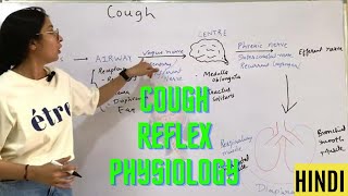 Physiology of Coughing  Cough Reflex  Explained Easily in Hindi [upl. by Nallaf]