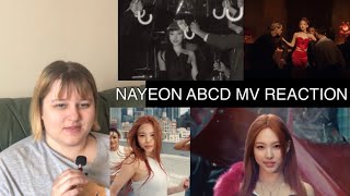 NAYEON ABCD MV REACTION [upl. by Ennayar7]