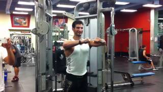 Big Shoulders Exercise Cable Exercise for Big Shoulders [upl. by Donnell]