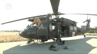 Deutsche Ärzte auf US Blackhawk [upl. by Iy]