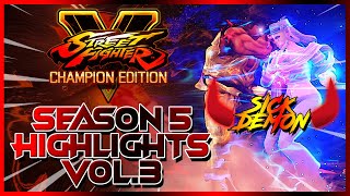 WTF LOL Moments Comebacks amp Combos  SFV CE  Season 5 Highlights Vol3  Balance Patch  VShift [upl. by Vallonia382]