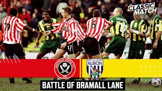 Battle of Bramall Lane  2002  Sheffield United v West Bromwich  Santos tackle amp match abandoned [upl. by Boothe]