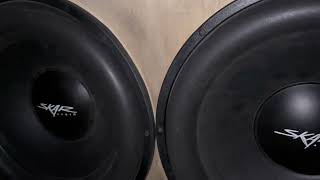 2 SKAR AUDIO 18’S BEATIN’ IN THE BACK OF THE WEREBLAZER Biggest Upgrade Yet [upl. by Sitruk]