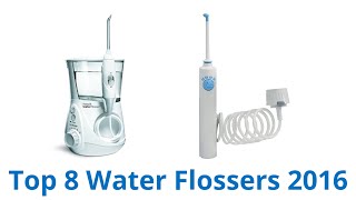 8 Best Water Flossers 2016 [upl. by Nellek]