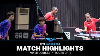 CommeyKwabi vs LuoXul  XD R16  WTT Contender Lagos 2024 [upl. by Aimar176]