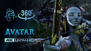 360°VR 3D 4K  Avatar Movie scenes in VR  Underwater Pandora Come across Navi Tree of Sound [upl. by Fabyola]