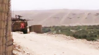 Australian LAVs Attack Taliban Positions With 25mm Cannon Rare Footage [upl. by Joaquin]