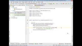 android studio  startActivity  Intent  internet page [upl. by Heyward]