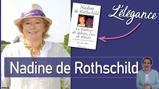 Nadine de Rothschild  21 conseils de lélégance vestimentaire pour les femmes [upl. by Haslam]