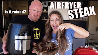 Perfectly Juicy Airfryer Ribeye SteakDo It Like This [upl. by Dnarud]