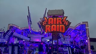 Air Raid  Mitchell Wilmot Onride Stokesley Street Fair 2024 [upl. by Anahcra]