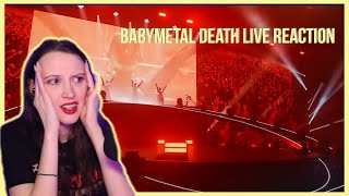 BABYMETAL  BABYMETAL DEATH LIVE Reaction [upl. by Calore]