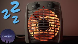 Sleep in minutes 😴 with deeply relaxing fan heater sound  Dark Screen [upl. by Eirojram773]