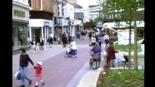 Bedford UK Town Centre 1996 [upl. by Dnomrej]