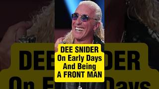 Dee Snider on Fronting Twisted Sister Playing Bars twistedsister heavymetal 80smetal [upl. by Esinart]