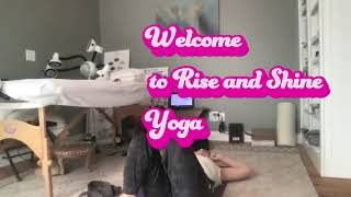 Rise and Shine Yoga Flow Classglutes and more [upl. by Rao]