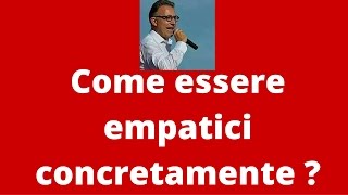 Empatia Come essere empatici  3 TRUCCHI [upl. by Dincolo]