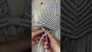 macrame handmade tutorial macrametutorial diy passoapasso moda [upl. by Hengel]