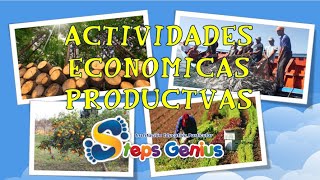 Actividades económicas productivas [upl. by Teevens]