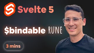 Svelte 5 bindable [upl. by Yenhoj]