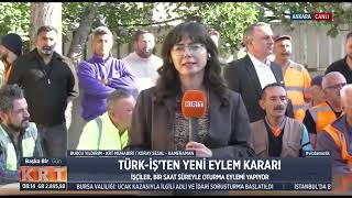 Genel Başkan Ergün Atalayın TCDD Sincan Bakım Şefliğinde Yaptığı Açıklama KRT TV’de Yer Aldı [upl. by Neile]