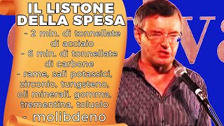 ALESSANDRO BARBERO  IL LISTONE DELLA SPESA la lista del molibdeno [upl. by Adroj]