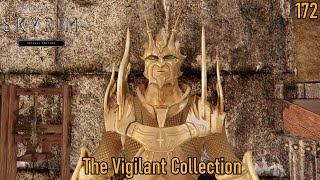 Skyrim SE Vigilant Of Stendarr Vigilant DLC Armour Collection Ep172 [upl. by Aznecniv]