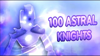 100 ASTRAL KNIGHT CHESTS 2x drop  Deepwoken [upl. by Yddet782]