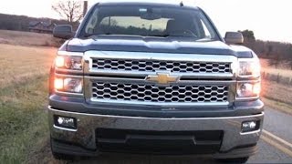 2014 Chevy Silverado Pickup Truck Test Drive Video Review  1500 1LT V6 4x2 Double Cab [upl. by Seidnac692]