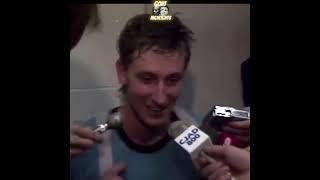 26 year old Wayne Gretzky talks about Mario Lemieux [upl. by Marchese273]