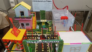 HYDRO POWER PLANT WORKING MODEL NSTI HALDWANI NAINITAL  ELECTRICIAN PROJECT [upl. by Yci491]